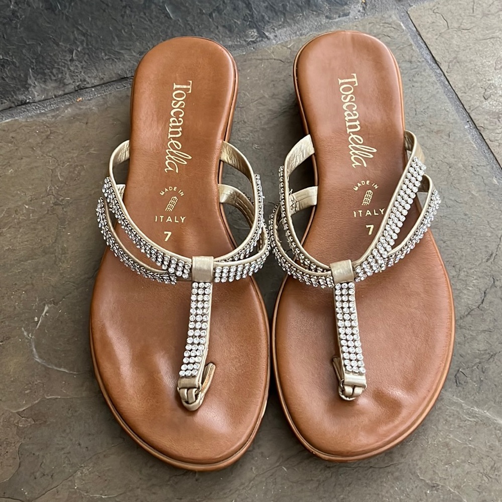 Rhinestone sandals